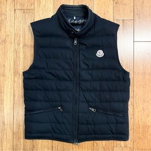 Mens Moncler Down vest size 2